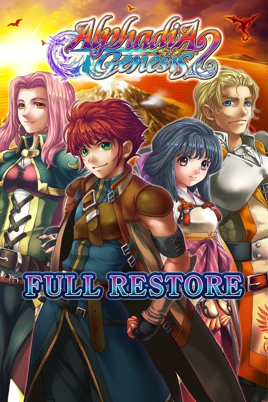 Alphadia Genesis 2 box art for Playstation 5